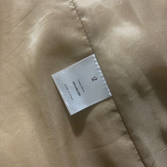 Valentina Shah Cream Blazer size 2 - Picture 7 of 11